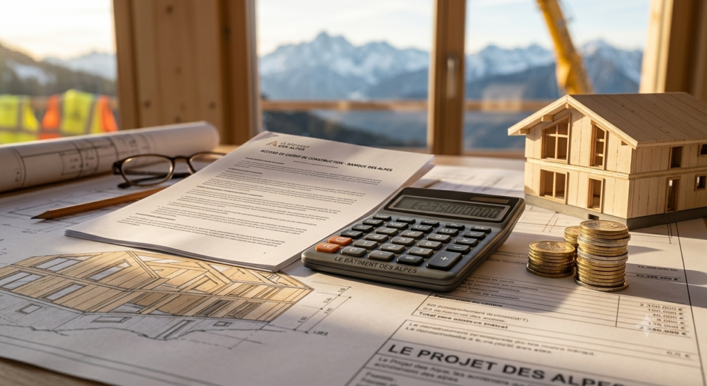 Calcul du coût d'un crédit relais pour la construction d'une maison