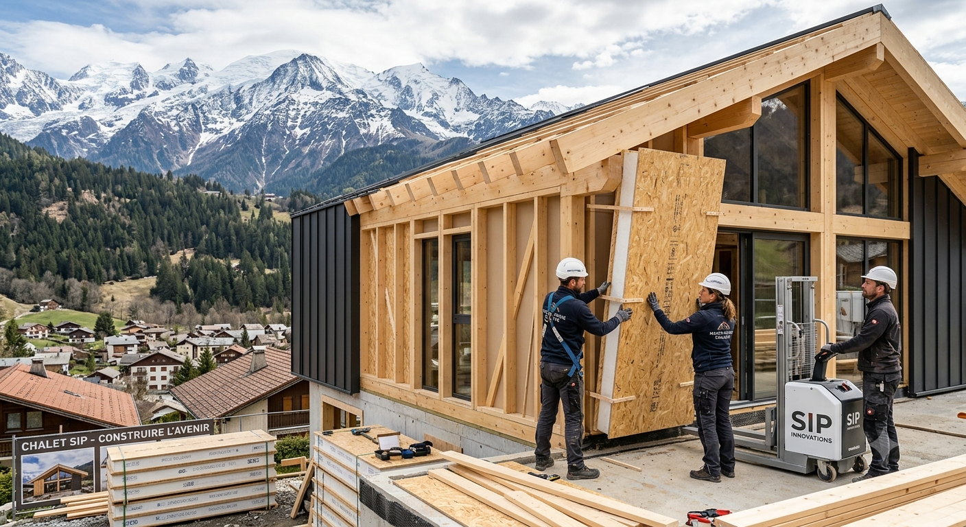 SIP vs Construction Traditionnelle : La Réponse à la Pénurie de Main-d&rsquo;Œuvre en Haute-Savoie